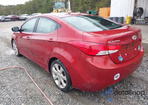 2012 Hyundai Elantra Limited (Ulsan Plant) z USA, uszkodzony, nr VIN KMHDH4AE7CU325426